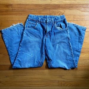 Vintage Lee Distressed Low Rise Jeans